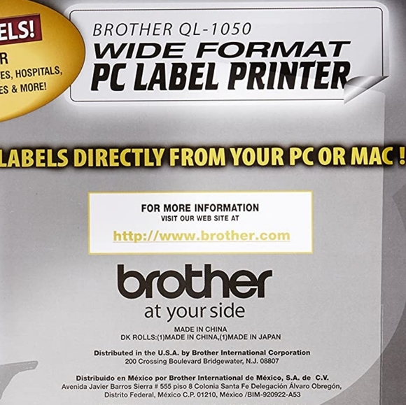 Brother QL-1050 WIDE FORMAT PROFESSIONAL LABEL PRINTER - Picture 7 of 13